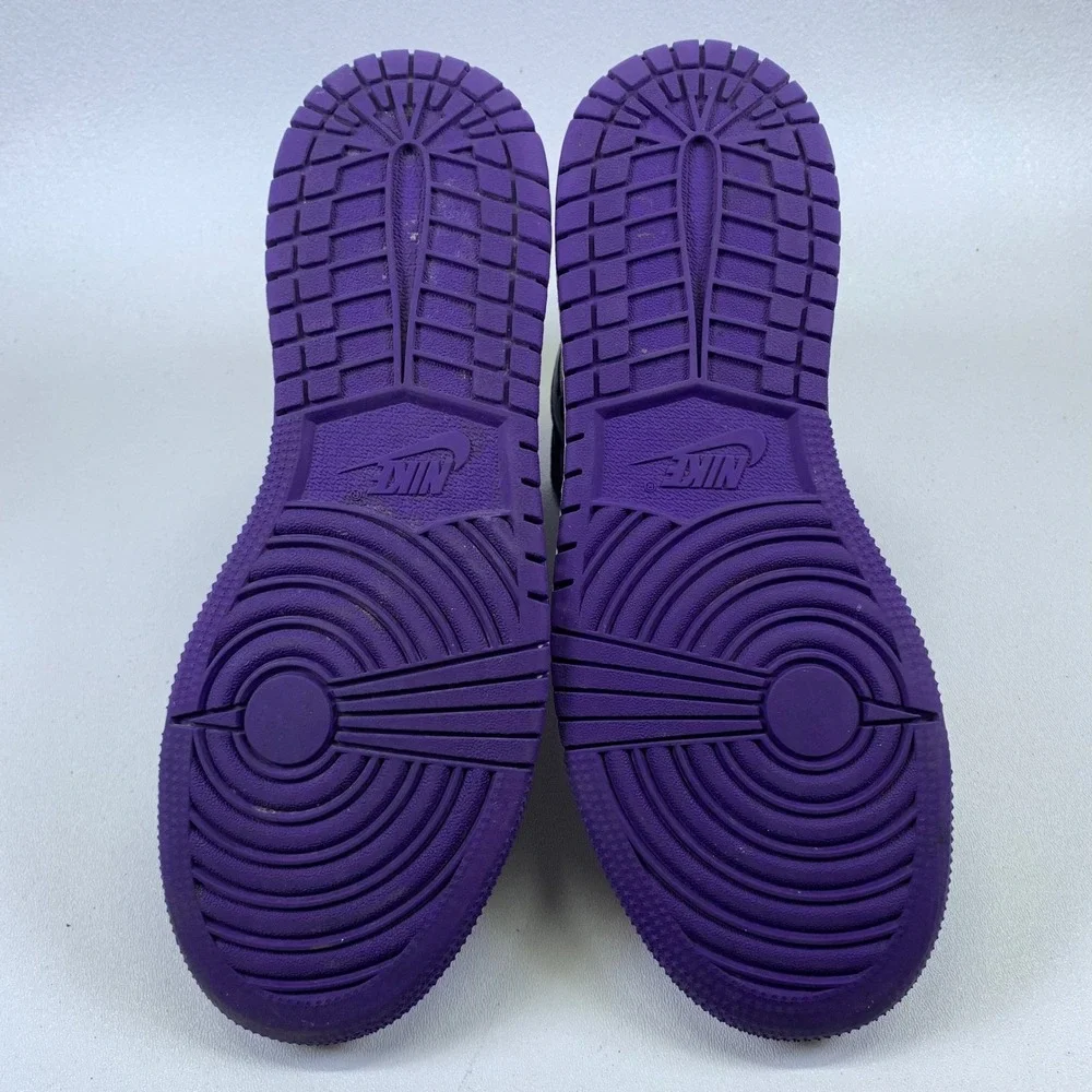 Nike Air Jordan‎ 1 High OG SE Court Purple Size 5.5Y Womens Sneakers Swoosh